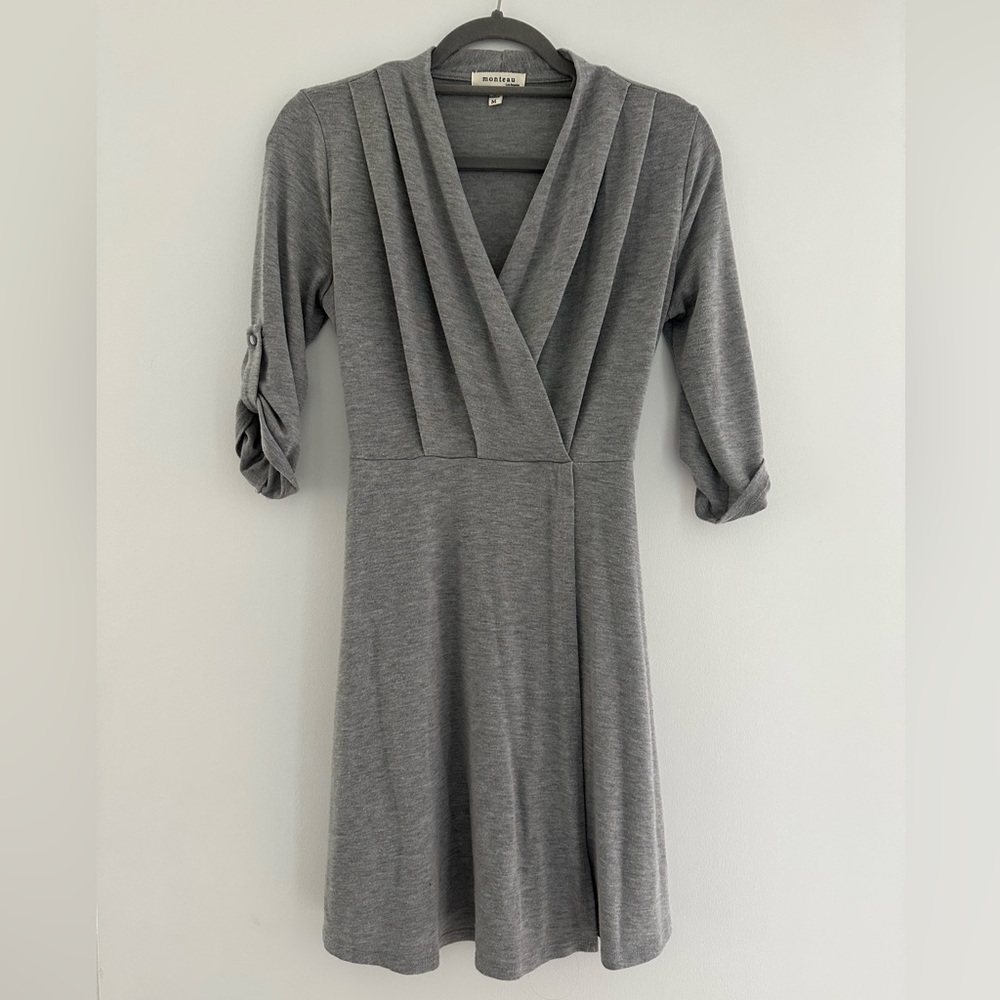 Monteau Los Angeles - brand new gray dress
